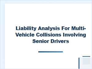 Senior Drivers and Complex Multi-Vehicle Collisions